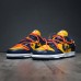 SB Dunk Low Running Shoes-Navy Blue/Yellow-2436915