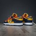 SB Dunk Low Running Shoes-Navy Blue/Yellow-2436915