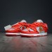 SB Dunk Low Running Shoes-Red/White-2633498