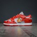 SB Dunk Low Running Shoes-Red/White-2633498