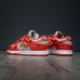 SB Dunk Low Running Shoes-Red/White-2633498