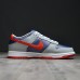 SB Dunk Low Running Shoes-Gray/Red-3256971