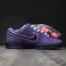 SB Dunk Low Running Shoes-Purple/White-4907566