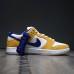 SB Dunk Low Running Shoes-Yellow/White-7193490