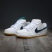 SB Dunk Low Running Shoes-White/Black-5128762