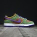 SB Dunk Low Running Shoes-Green/Purple-4876194