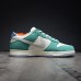 SB Dunk Low Running Shoes-Green/White-5520664