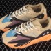 Kanye West x Yeezy 700 Boost Running Shoes-Khkai/Orange-7441902