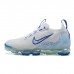 2021 Air Max VaporMax Running Shoes-White/Blue-421147