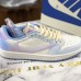 Air Jordan 1 AJ1 TS Running Shoes-White/Blue-6591281