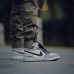 Air Jordan 1 Retro AJ1 high Running Shoes-White/Gray-736789