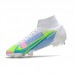 Superfly 8 Elite FG Soccer Shoe-White/Blue-6182786