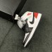 Air Jordan 1 AJ1 MID High Running Shoes-White/Gray-2286774