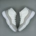 Air Jordan 11 AJ11 Retro High Running Shoes-White/Gray-2550636