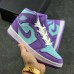 Air Jordan 1 AJ1 MID High Running Shoes-Purple/Blue-2267298