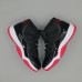 Air Jordan 11 AJ11 Retro High Running Shoes-Black/Red-3688819