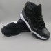 Air Jordan 11 AJ11 Retro High Running Shoes-Black/White-8533326