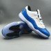 Air Jordan 11 AJ11 Retro Running Shoes-White/Blue-8453610