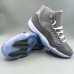 Air Jordan 11 AJ11 Retro High Running Shoes-Light Gray/White-4264640