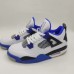 Air Jordan 4 AJ4 Retro High Running Shoes-White/Blue-6450430