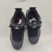 Air Jordan 4 AJ4 Retro High Running Shoes-Black/White-9932446