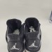 Air Jordan 4 AJ4 Retro High Running Shoes-Black/White-9932446