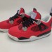 Air Jordan 4 AJ4 Retro High Running Shoes-Red/Black-3185848