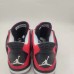 Air Jordan 4 AJ4 Retro High Running Shoes-Red/Black-3185848