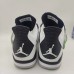 Air Jordan 4 AJ4 Retro High Running Shoes-White/Gray-4431189