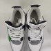 Air Jordan 4 AJ4 Retro High Running Shoes-White/Gray-4431189