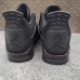 Air Jordan 4 AJ4 Retro High Running Shoes-All Black-9954973