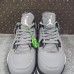 Air Jordan 4 AJ4 Retro High Running Shoes-Gray/Black-307818