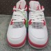 Air Jordan 4 AJ4 Retro High Running Shoes-White/Red-3191144