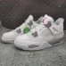 Air Jordan 4 AJ4 Retro High Running Shoes-White/Gray-7041504