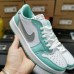 Air Jordan 1 Low AJ1 Running Shoes-Light Green/White-4661044