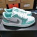 Air Jordan 1 Low AJ1 Running Shoes-Light Green/White-4661044