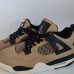 Air Jordan 4 AJ4 Retro High Running Shoes-Brown/Black-1568868