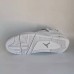 Air Jordan 4 AJ4 Retro High Running Shoes-All White-7470645