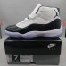 Air Jordan 11 AJ11 Retro High Running Shoes-White/Black-5956985