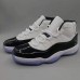 Air Jordan 11 AJ11 Retro High Running Shoes-White/Black-5956985