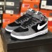 Air Force 1'07 Mid AF1 High Running Shoes-Gray/Black-6334128