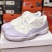 Air Jordan 11 AJ11 Running Shoes-White/Purple-7199421