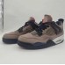 Air Jordan 4 AJ4 Retro High Running Shoes-Brown/Black-4389229