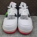 Air Jordan 4 AJ4 Retro High Running Shoes-White/Red-294204