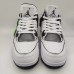 Air Jordan 4 AJ4 Retro High Running Shoes-White/Black-6821823