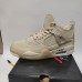 Air Jordan 4 AJ4 Retro High Running Shoes-All Khkai-8842300