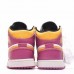 Air Jordan 1 Mid AJ1 Running Shoes-White/Pink-5986022