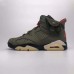 Travis Scott x Air Jordan 6 AJ6 Running Shoes-Army Green-2151314