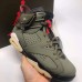 Travis Scott x Air Jordan 6 AJ6 Running Shoes-Army Green-2151314