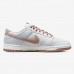 SB Dunk Low“Fossil Rose”Running Shoes-Gray/Rose Gold-6428596